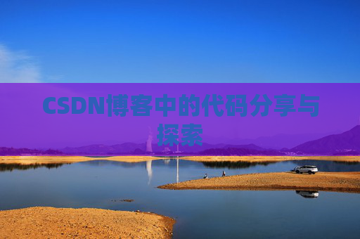 CSDN博客中的代码分享与探索