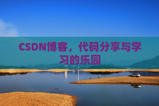 CSDN博客，代码分享与学习的乐园